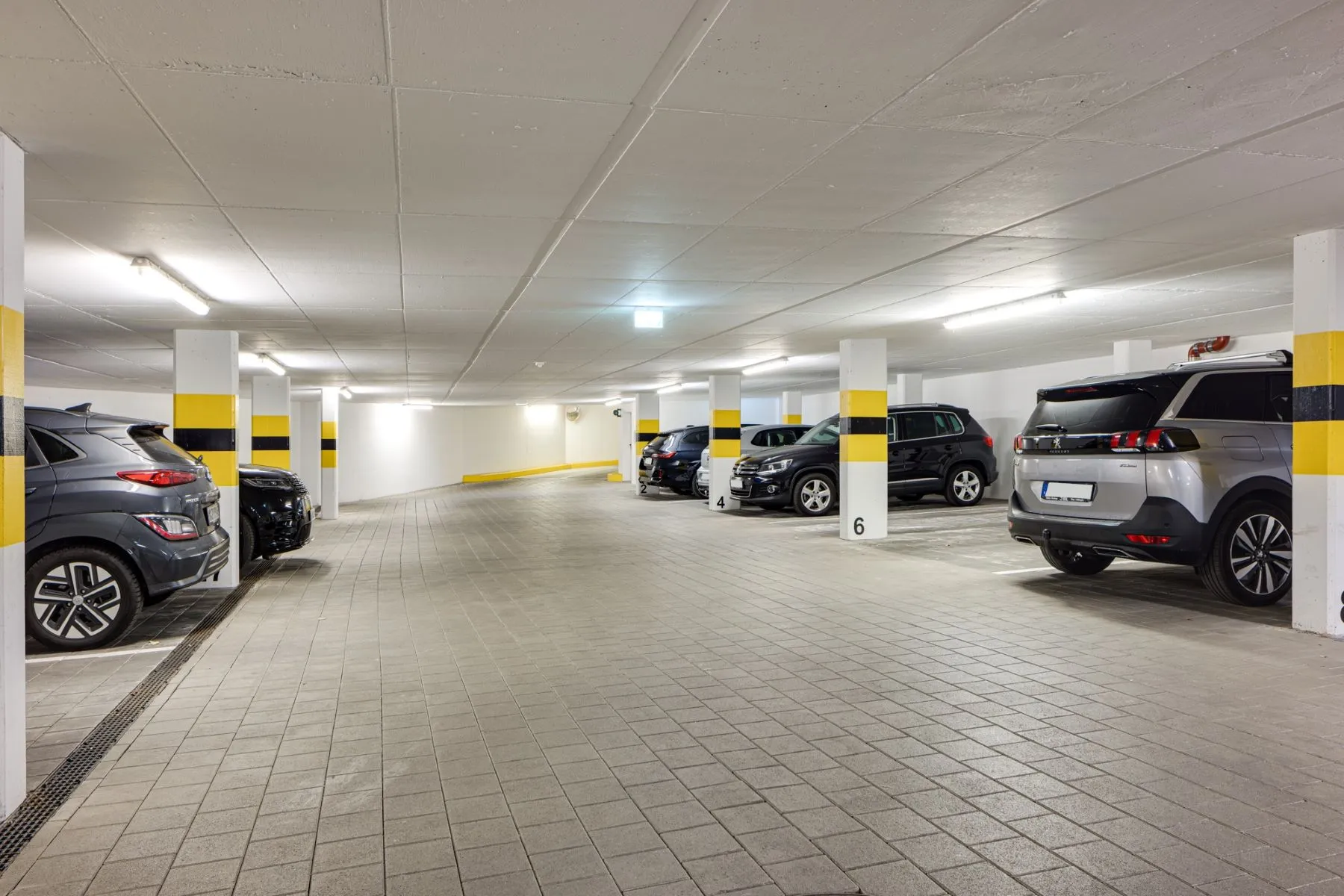 Underground parking garage available by separate arrangement at the Munich development