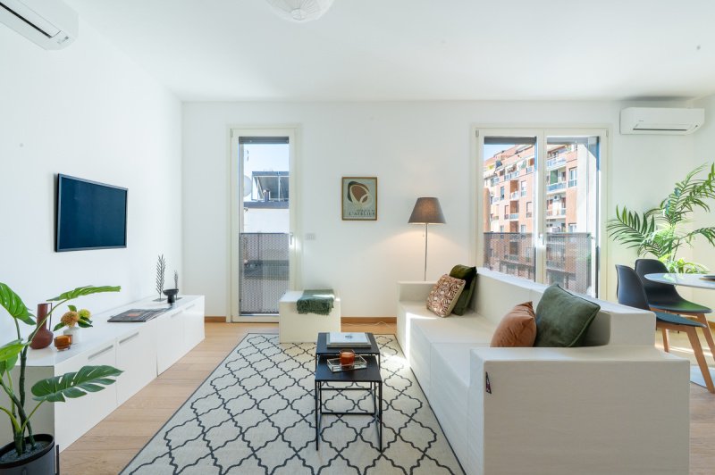 Interior photo 3 of Penthouse with Rooftop Terrace in Milan, Italy (MIL-7454)