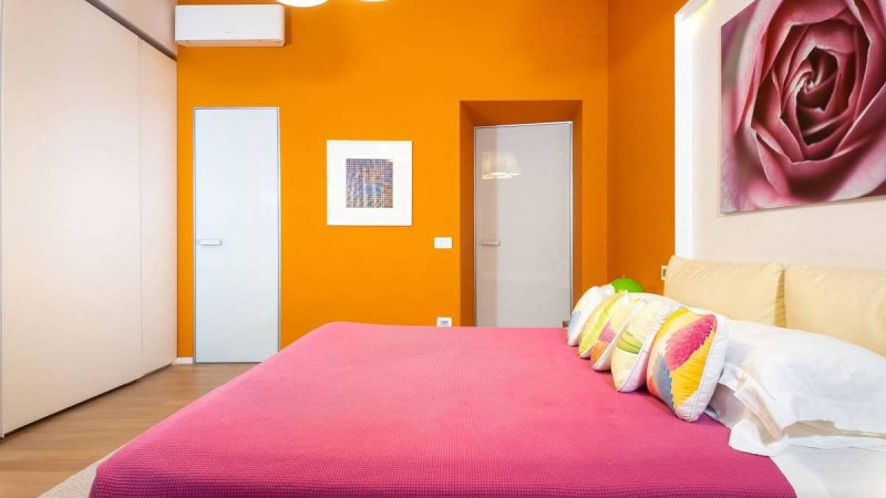 Interior photo 16 of Prestigious Designer Apartment on Via Lovanio in Rome, Italy (ROM-5575)
