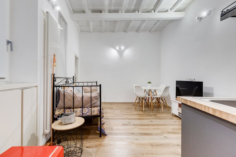 Interior photo 2 of Charming Monti Apartment in Via dei Capocci in Rome, Italy (ROM-6605)
