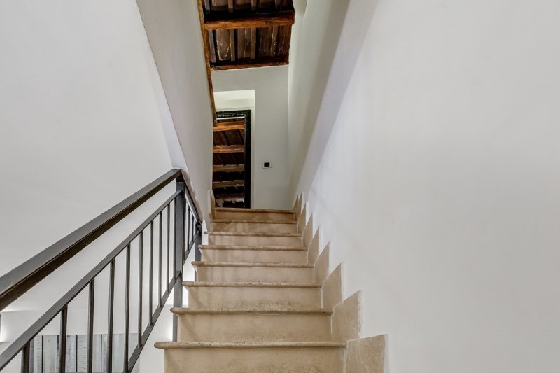 Interior photo 18 of Charming Two-Level Apartment in Monti    in Rome, Italy (ROM-9506)