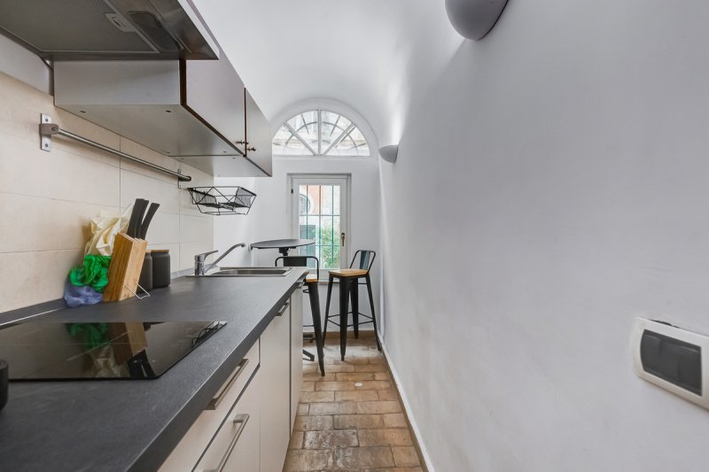 Interior photo 21 of Charming Two-Level Apartment in Monti    in Rome, Italy (ROM-9506)
