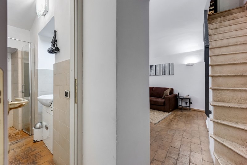 Interior photo 24 of Charming Two-Level Apartment in Monti    in Rome, Italy (ROM-9506)