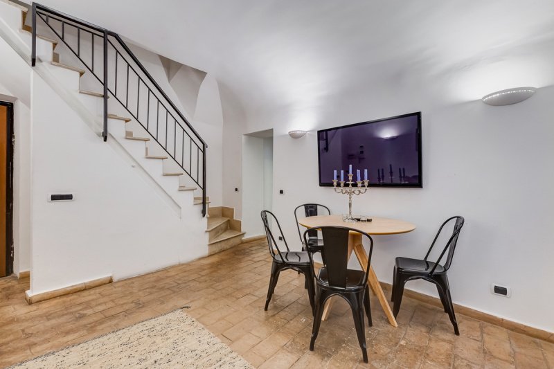 Interior photo 29 of Charming Two-Level Apartment in Monti    in Rome, Italy (ROM-9506)