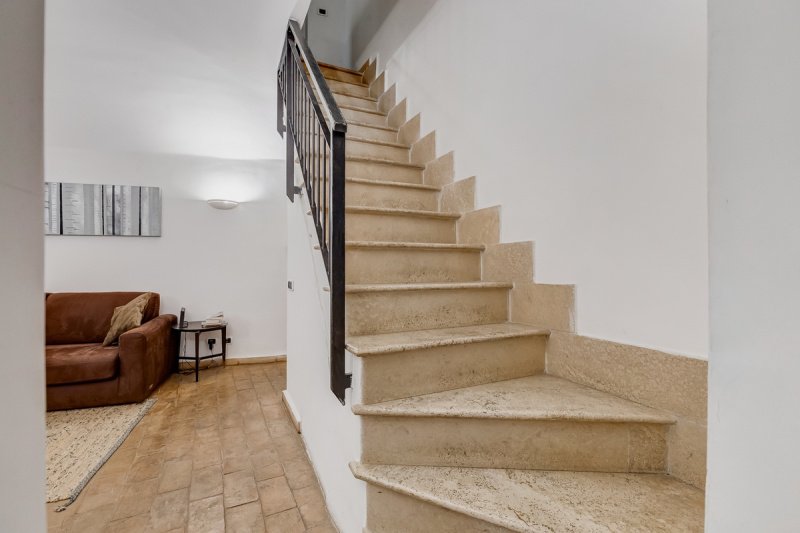 Interior photo 30 of Charming Two-Level Apartment in Monti    in Rome, Italy (ROM-9506)