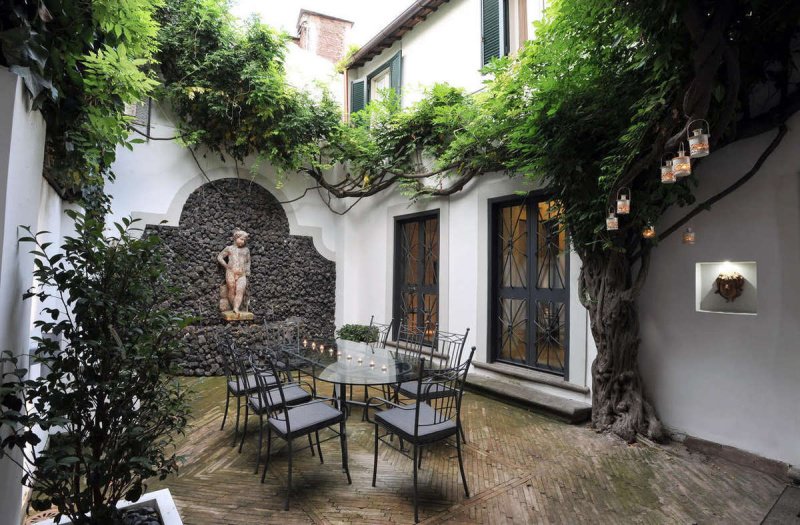 Interior photo 2 of Rare Trastevere Multi-Level Residence  in Rome, Italy (ROM-9988)