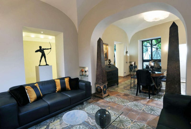 Interior photo 6 of Rare Trastevere Multi-Level Residence  in Rome, Italy (ROM-9988)