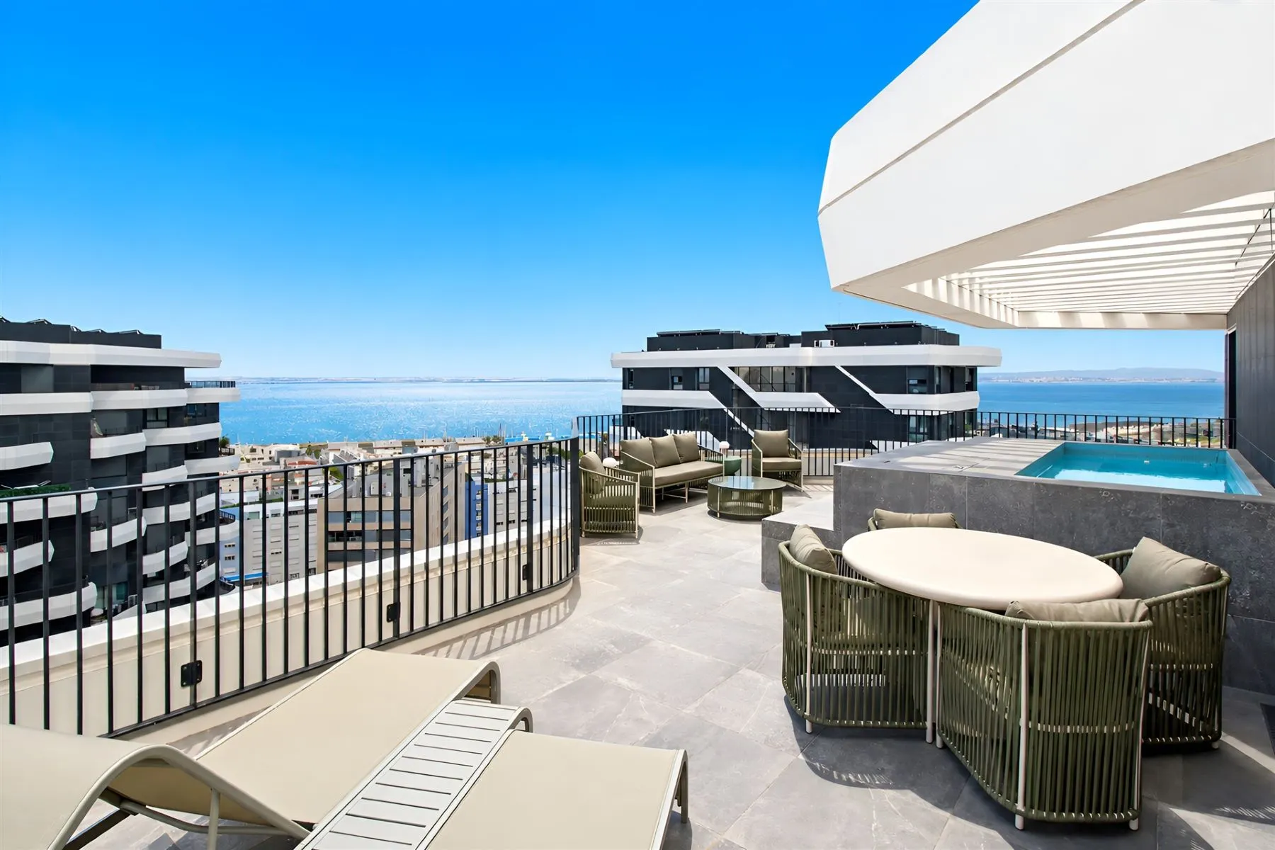 Exclusive 2-Bedroom Penthouse with Private Heated Pool and Tagus River Views