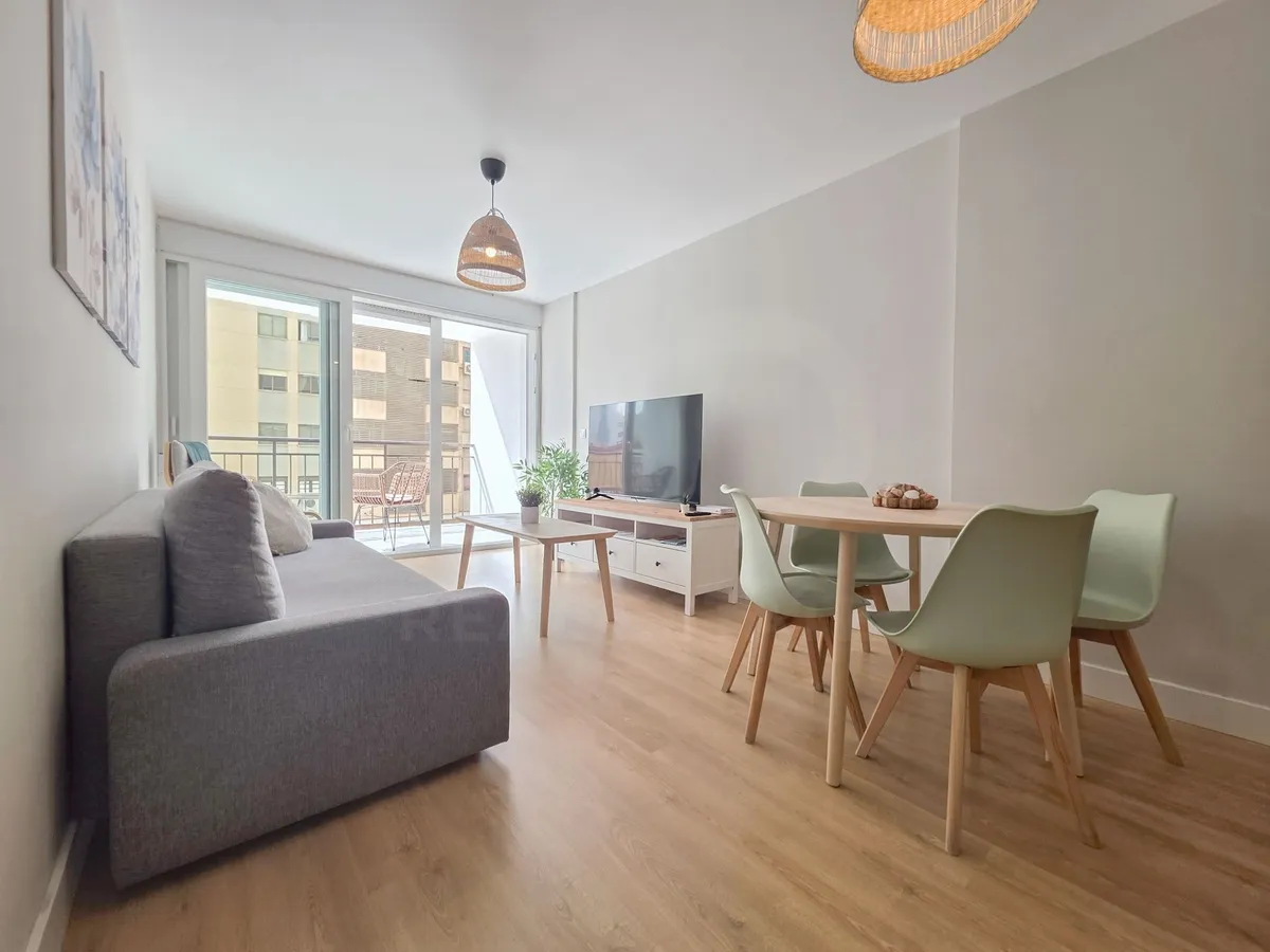 Interior view of Modern 2-Bedroom Apartment with Private Terrace in Málaga in Málaga
